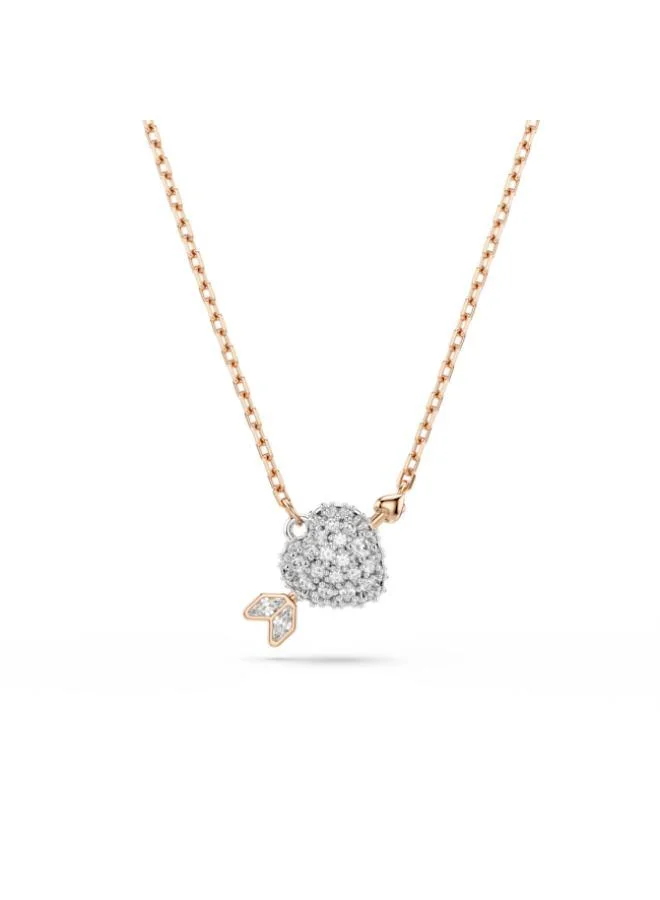 SWAROVSKI Idyllia White Crystal Rose Gold-Tone Plated Jewellery Set